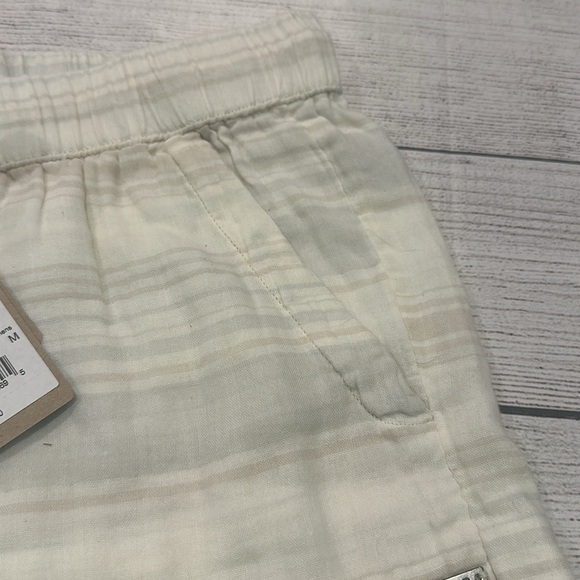 Women’s Prana Kai shorts size M Bone Stripe - Picture 5 of 11